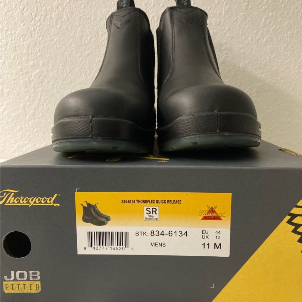 Thorogood Thoroflex Quick Release Black Boots #834-6134